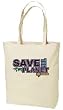 Save The Planet Go Green Tote Bag