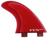FCS PC-3 Performance Core Surfboard Quad Fin Set - Red
