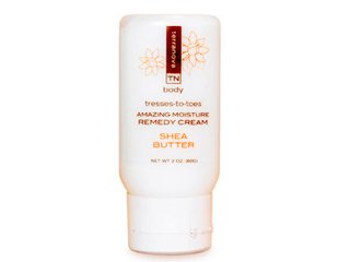 Terra Nova Shea Butter Tresses-to-Toes Amazing Moisture Remedy Cream Bottle