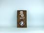 Chicago White Sox 18" Baseball Clock Thermometer