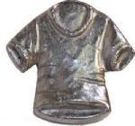 IMAGE OF Emenee Ant Slv T-Shirt Knob Ee-Mk1115-Ams Cabinet Hardware Decorative