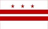 Washington D.C. 3'x5' Polyester Flag