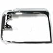 Right Passenger Side Chrome Headlight Bezel Door 1992-1996 Ford Pickup Truck Bronco