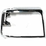 New 92-96 Ford F-Series Chrome Headlight Bezel Right Side