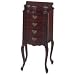 Traditional Accents 6001919 Vintage Jewelry Chest - Plantation Mahogany Finish
