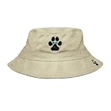 Bucket Hat with German Shepherd White