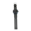 Sting Ray, Black Ani-Digi Dial, Lt. Blue Case, Gray PU Strap - Sting Ray