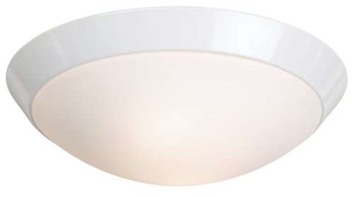 White Finish 15 Wide Light Fixture