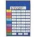 Carson-Dellosa Publishing CD-5601 Original Pocket Chart, 34 x52, 10 Rows of Pockets, Blue