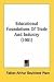 Educational Foundations Of Trade And Industry (1901)