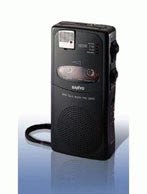 Sanyo Mini Talk-Book Hand-Held Dictation Recorder