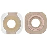 New Image Pre-Sized Flextend Skin Barrier with Floating Flange and Tape - Flange: 2 1/4, Pre-Cut: 1 1/2, Red - Box of 5