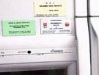500 Adhesive Magnetic Business Card Magnets 20 mil