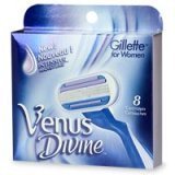 Gillette Venus Divine Repalcement Cartridges, 8 Refills