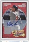 2008 Upper Deck Heroes Jersey Autograph Red #95 - Kelly Johnson/50