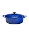 Le Creuset Enameled Cast-Iron 6-3/4-Quart Wide French Oven, Cobalt