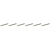 Bachmann Trains Snap Fit E-Z Track&reg; 10" Straight Track (6/Card) Nickel Silver Rails Gray Roadbed - N Scale