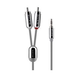 Belkin iPhone Y Adapter Cable - 3.5mm Plug to 2-RCA Plugs - 7 Feet