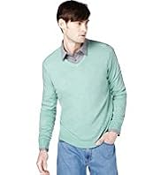 2" Longer Blue Harbour Cashmilon™ V-Neck Jumper