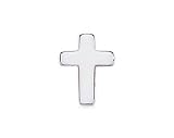 23k Rhodium Electroplated Tie Clip