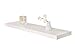 Welland 48 Inch X 12 Inch X 2 Inch Houston Wall Shelf Display Floating Shelves (White, 48