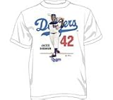 Jackie Robinson Brooklyn Dodgers Caricature T-Shirt