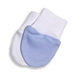 Review Tiny Dee  / Twin Pack Scratch Mittens White Small
