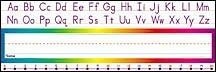 Buy Name Plates: Alphabet-Number Line (Standard) by Teacher’s Friend