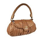 Just Cavalli handbag by Roberto Cavalli Model: Baguette Color Brown