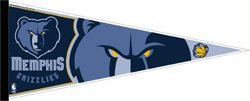 Memphis Grizzlies 12" X 30" Pennant