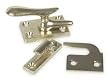 Battalion 1HGL8 Casement Window Lock, Brass, 1 1/8 In L