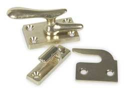 Battalion 1HGL8 Casement Window Lock, Brass, 1 1/8 In L