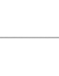 14K White Gold Box Chain (0.8mm)