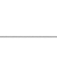 14K White Gold Box Chain (0.8mm)