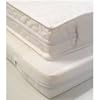 BRITISH Superior Deluxe Sprung Cot Bed Mattress - Unbound (no seams at edges) - 139/140 cm x 69/70 cm x 10 cm Thick