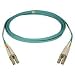 20M Duplex Fiber MMf Lc/lc 50/125 Aqua Lszh Patch Cord 10GB