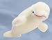 Beluga Whale Large Fuzzy Town Plush