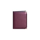 Pioneer Mini Oxford Bound Photo Album, Random Solid Color Sewn Leatherette Covers with Brass Accent Corners, Holds 24 5