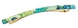 France Luxe Long Skinny Barrette - Funkadelic Green