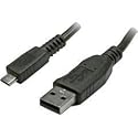 BlackBerry USB Cable Micro USB 1.0m (Black)