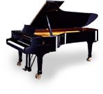 Hamburg Steinway Model D-274 Ebony Polish Concert Grand Piano