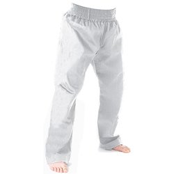 Giko Karate / Taekwondo Trousers (Size: 4/170cm (5 5 - 5 10)) (Colour: White )