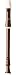 Electronics : Aulos treble recorder