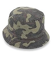 Pure Cotton Camouflage Pull On Hat
