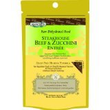 Addiction Raw Dehydrated Grain-Free Dog Food, Steakhouse Beef & Zucchini, 4oz