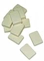 BAG OF 50 WHITE ERASERS J52