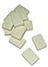 BAG OF 10 WHITE ERASERS J51