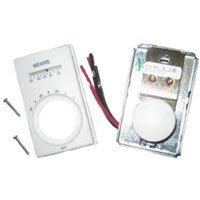 Chatham Brass M612WWT 2 Pole White Thermostat W/ Thermometer