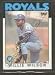 1986 Topps Regular #25 Willie Wilson, Kansas City Royals Baseball Card
