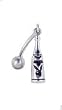 Bunny on Bottle Belly Ring